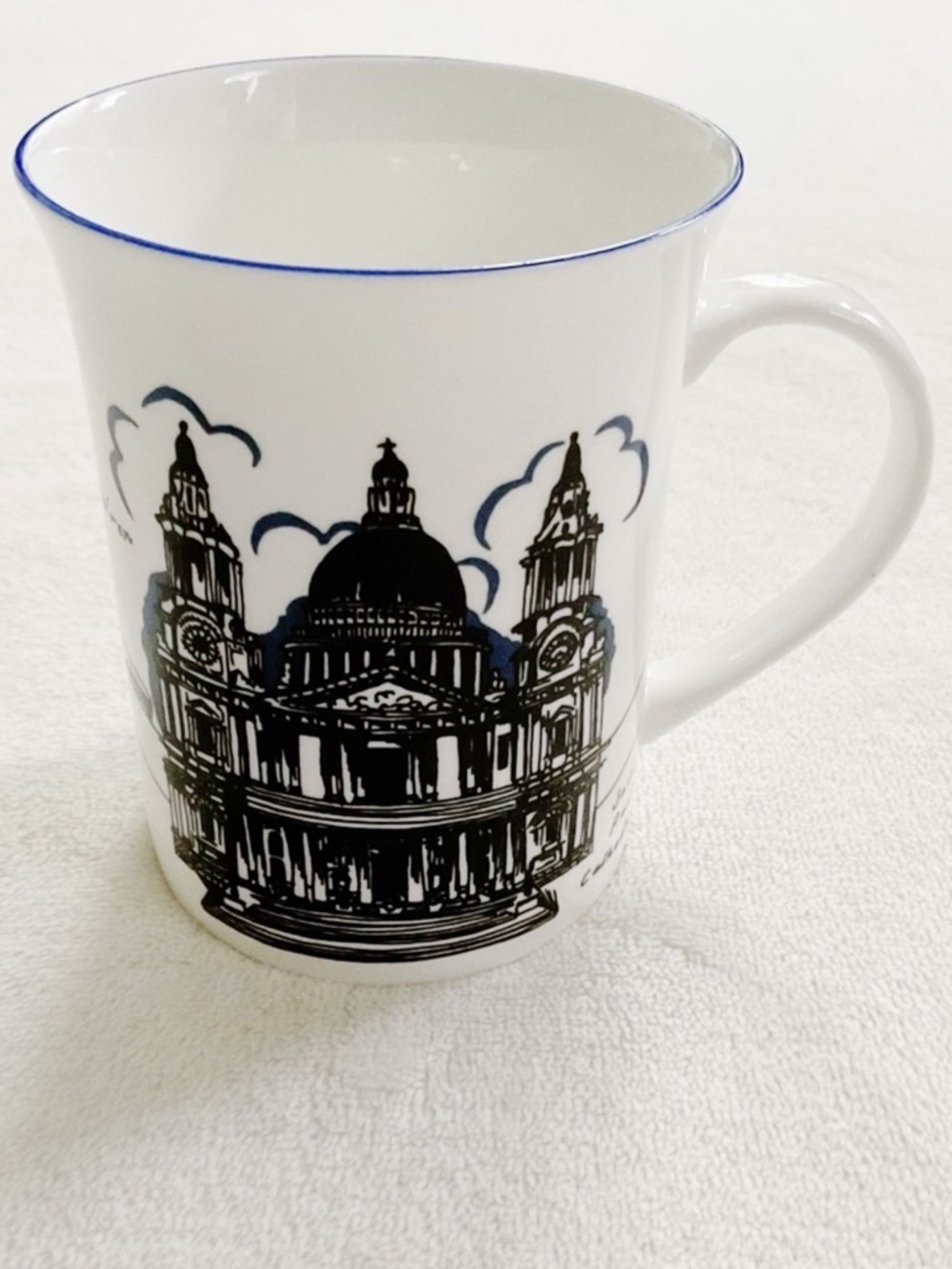 Nicholas John St Paul’s Cathedral London Mug Bone China England Souvenir